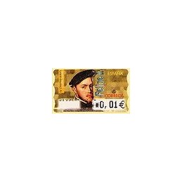 ESPAÑA. 28E. Felipe II. EUR-5A. ATM nuevo (0,01)