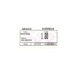 MÉXICO (2009). Emisión SIO (2) - 44602. Sello nuevo