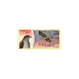 ISRAEL (2009). Águila perdicera - 004. ATM nuevo