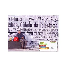 PORTUGAL (2010). Pobreza - Amiel NEGRO. Tarjeta máxima