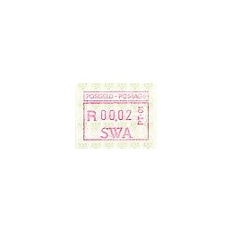 SWA (1988). Emblema postal - PT.01. ATM nuevo