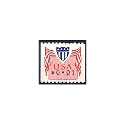 EEUU (1992). Símbolo USA (1). ATM nuevo (0.01)