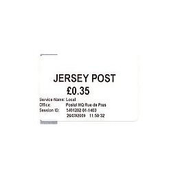 JERSEY (2009). Básica (1.1) - Postal HQ. Sello nuevo