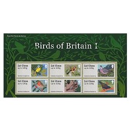 R. UNIDO (2010). Pájaros (1) - 002010 9. Carpeta con los sellos