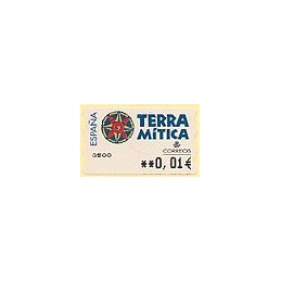 ESPAÑA. 49E. Terra Mitica. EUR-5A. ATM nuevo (0,01)