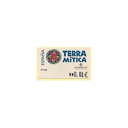 ESPAÑA. 49E. Terra Mitica. EUR-5E. ATM nuevo (0,01)