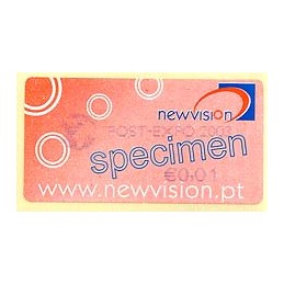 VV (2003). Newvision. Etiqueta prueba (Post-Expo 2003)