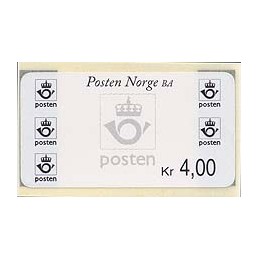 NORUEGA (1999). Emblema postal - Preimpreso. Sello nuevo