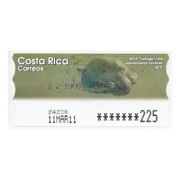 COSTA RICA (2010). Tortuga Lora. ATM nuevo