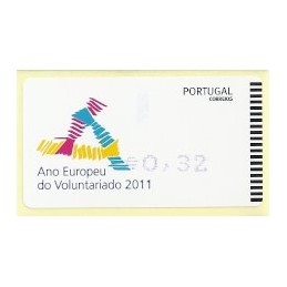 PORTUGAL (2011). Voluntariado - AMIEL AZUL. ATM nuevo