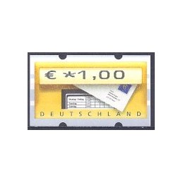 ALEMANIA (2002). Buzón - Sielaff. ATM nuevo (1,00)