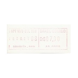 BRASIL (1981). Emisión básica (1) - AG. 00010. ATM nuevo