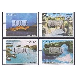 MALTA (2002). Turismo - 09. Etiquetas test (00.00)