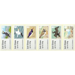 R. UNIDO (2011).  Pájaros (4) - STAMPEX 002011 91. ATMs nuevos