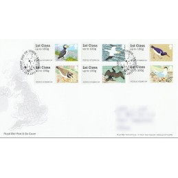 R. UNIDO (2011). Pájaros (4) - 002011 9. Sobre primer día