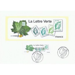 FRANCIA (2011). Lettre Verte - LISA 1. Hoja P.D. (0,57)