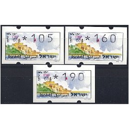 ISRAEL (1994). Turismo - Yafo - 004. Serie 3 val. (x1,05)