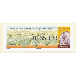 FRANCIA (2012). Salon Printemps Epernay. ATM nuevo (0,55)