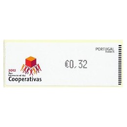 PORTUGAL (2012).  Cooperativas - CROUZET negro. ATM nuevo
