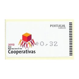 PORTUGAL (2012). Cooperativas - AMIEL negro. ATM nuevo