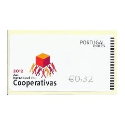 PORTUGAL (2012). Cooperativas - NEWVISION negro. ATM nuevo