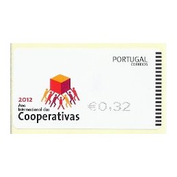 PORTUGAL (2012). Cooperativas - SMD negro. ATM nuevo