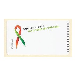 PORTUGAL (2006).  SIDA. Etiqueta nueva en blanco