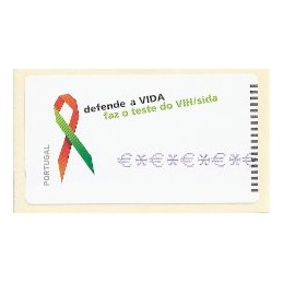 PORTUGAL (2006). SIDA - SMD. Etiqueta TEST