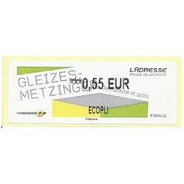 FRANCIA (2012). Gleizes-Metzinger. ATM nuevo (0,55 ECOPLI)