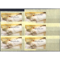 GRECIA (2011). Carta - negro. ATMs nuevos (0,01-0,06)