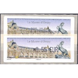 FRANCIA (2012). Musée Orsay - LISA 1. ATM (0,55) + rec. FR