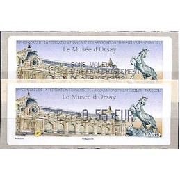 FRANCIA (2012). Musée Orsay - LISA 1. ATM (E 0,55) + rec. FR