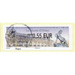 FRANCIA (2012). Musée Orsay - LISA 2. ATM (0,55), mat. P.D.
