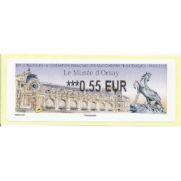 FRANCIA (2012). Musée Orsay - LISA 2. ATM nuevo (0,55)