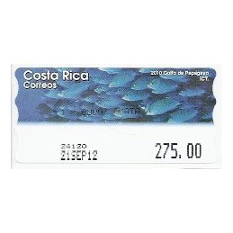 COSTA RICA (2012). Golfo Papagayo - Epelsa. ATM nuevo