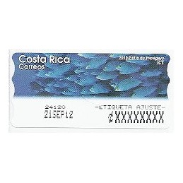 COSTA RICA (2012). Golfo Papagayo - Epelsa. Etiqueta ajuste
