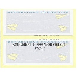 FRANCIA (2012). Aviones papel - IER NABUCCO. ATM error (0,01 EC)