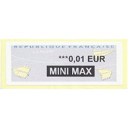 FRANCIA (2012). Aviones papel - WINCOR. ATM nuevo (0,01 MM)
