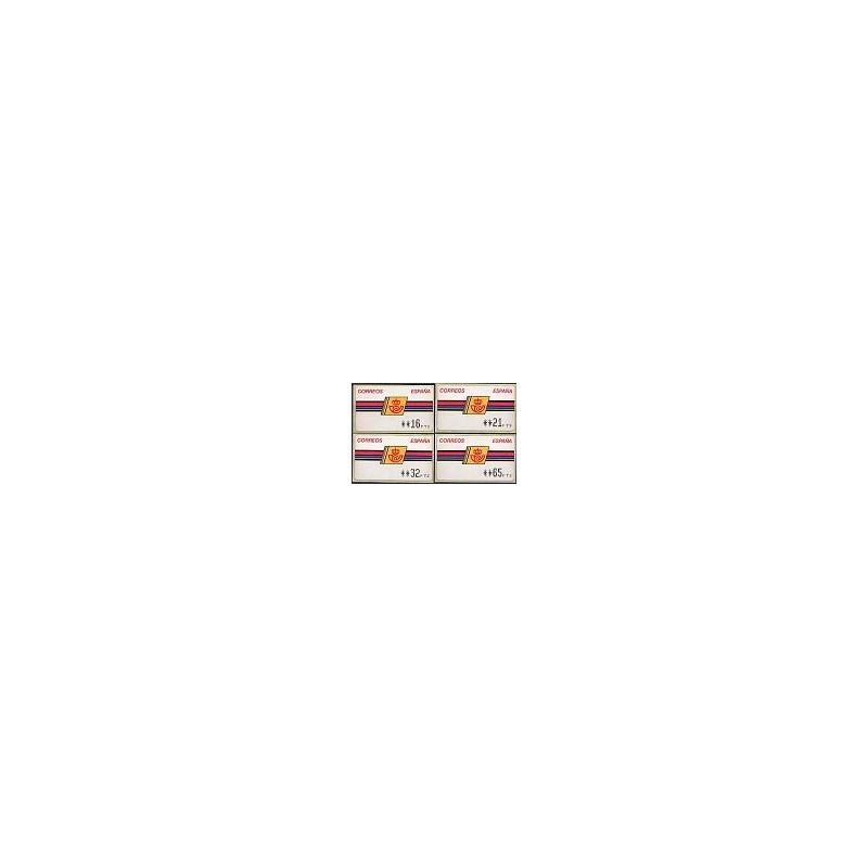ESPAÑA. 4.3.2. Emblema postal - FNMT. PTS-4CB. Serie 4 val. (3b)