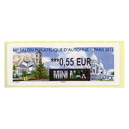 FRANCIA (2012). 66 Salon - Andorra - LISA 2. ATM nuevo (0,55 MM)