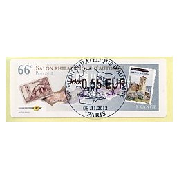 FRANCIA (2012). 66 Salon - Sellos - LISA 2. ATM, mat. P.D.