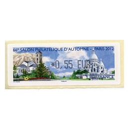 FRANCIA (2012). 66 Salon - Andorra - LISA 1. ATM nuevo (0,55)