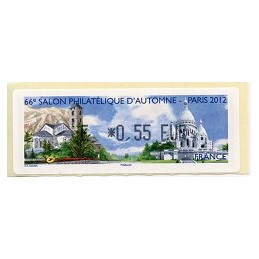 FRANCIA (2012). 66 Salon - Andorra - LISA 1. ATM nuevo (E 0,55)