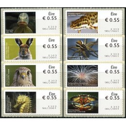 IRLANDA (2012). Animales (3) - Quiosco 9822001. ATMs nuevos