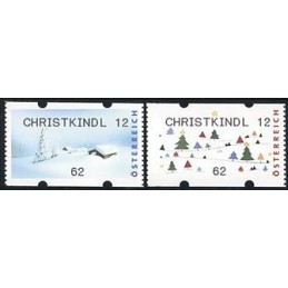 AUSTRIA (2012). CHRISTKINDL 12 (Inv. 5). ATMs nuevos (62)