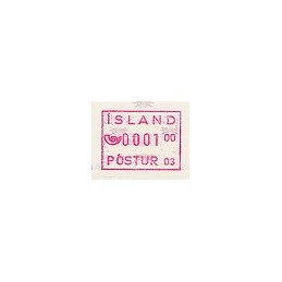 ISLANDIA (1993). Emisión básica (2) - 03. ATM nuevo
