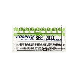 COSTA RICA (2013). Correos...