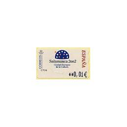 ESPAÑA. 83. Salamanca 2002. 5E. ATM nuevo (0,01)