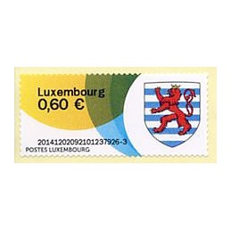 LUXEMBOURG (2014). Coat of...