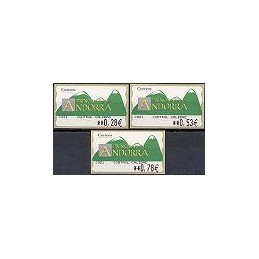 ANDORRA. Montañas verdes- 4. EUR-5E-3921 CONTROL C. Serie (2005)